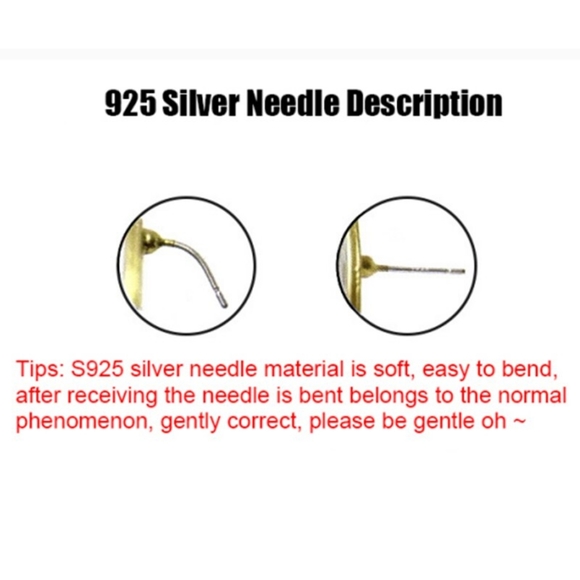 ASYMMETRICAL BLACK & GOLD HEART EARRINGS - Picture 5 of 5